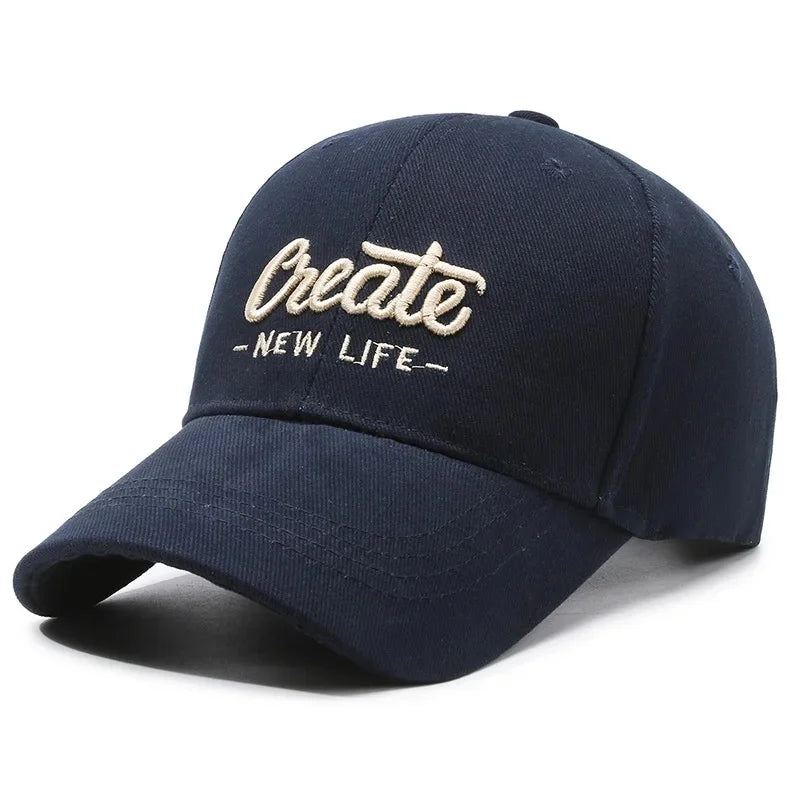 Create New Life Retro Baseball Cap