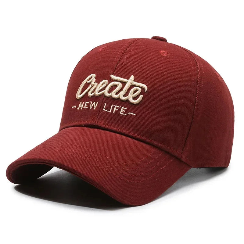 Create New Life Retro Baseball Cap