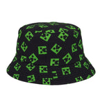 Creeper Minecraft Reversible Bucket Hat
