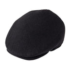 Croix Herringbone Wool Flat Cap