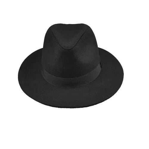 Black Wool Fedora