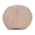 D&T Plaid Cotton Newswoy Cap