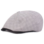 D&T Plaid Cotton Newswoy Cap