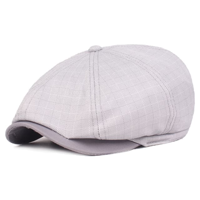 D&T Plaid Cotton Newswoy Cap