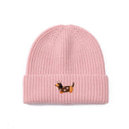 Dachshund Queen Winter Knitted Cotton Beanie