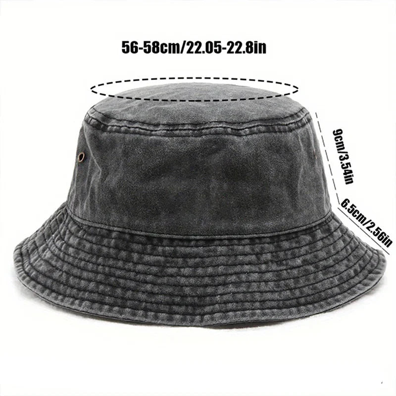 Dachshund Washed Cotton Fisherman Bucket Hat
