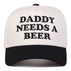 Daddy Needs A Beer Baseball Cap