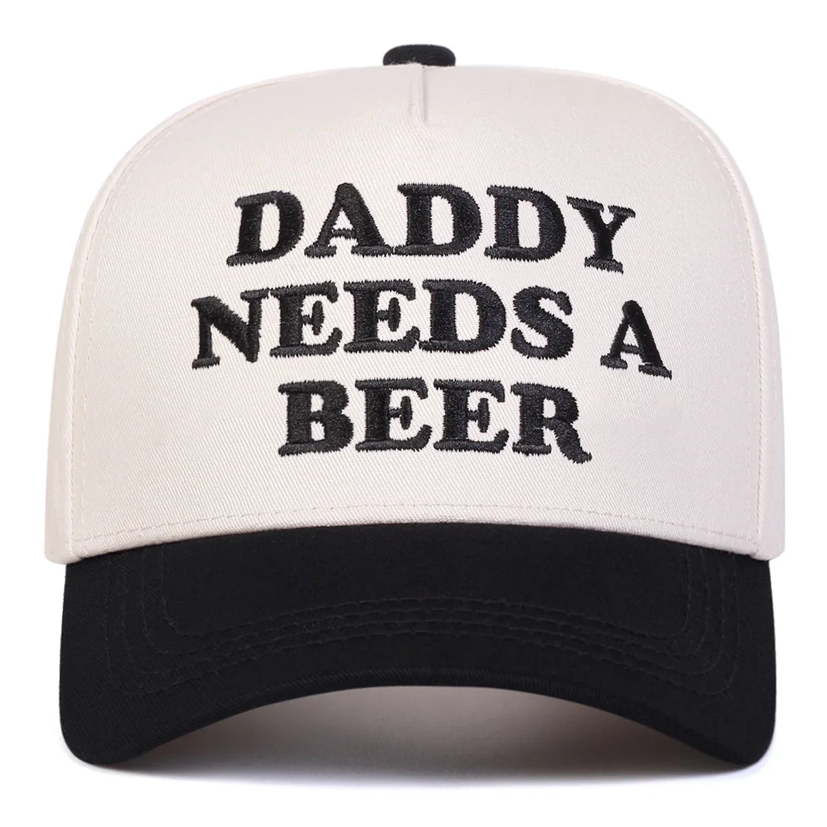 Daddy Needs A Beer Baseball Cap