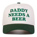 Daddy Needs A Beer Baseball Cap