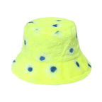 Daisies Fur Bucket Hat
