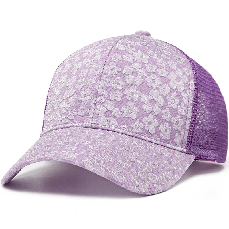 Daisies Summer Trucker Cap