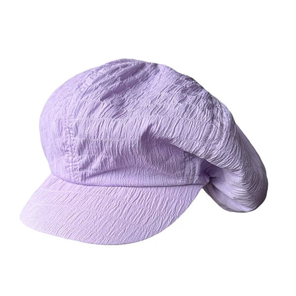 Daladier Linen Beret Newsboy Cap