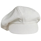 Daladier Linen Beret Newsboy Cap