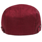 Dale Vintage Striped Flat Cap