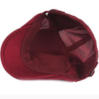Dale Vintage Striped Flat Cap