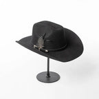 Dallas Feathers Wool Western Cowboy Hat