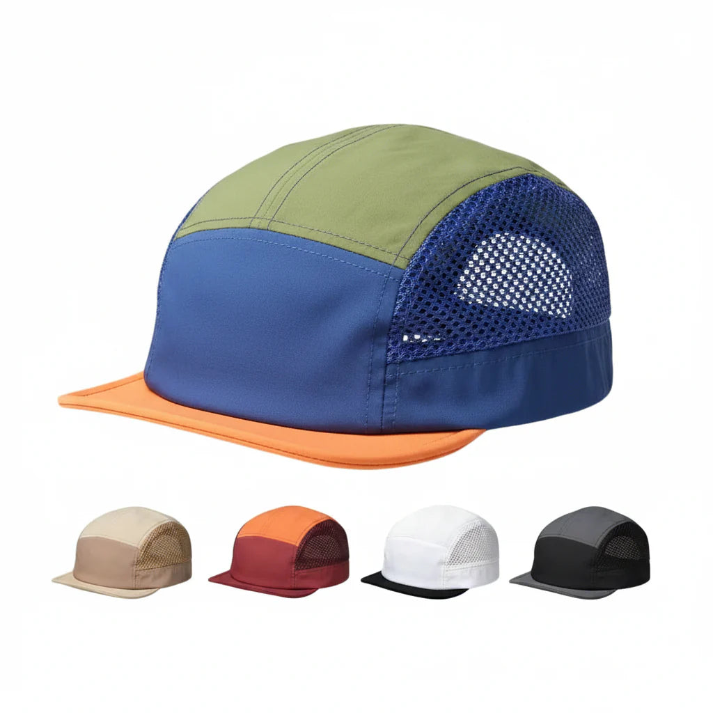 Dallas Vintage Short Brim 5-Panels Cap