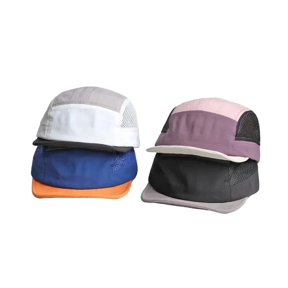 Dallas Vintage Short Brim 5-Panels Cap