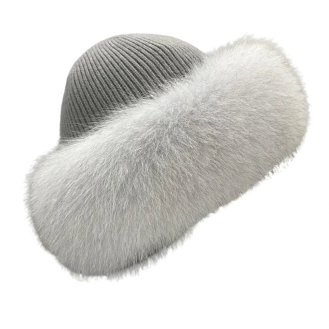 Dampierre Winter Woman Natural Fox Fur Russian Hat