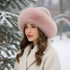 Dampierre Winter Woman Natural Fox Fur Russian Hat