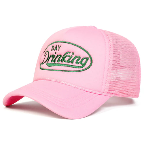 Pink Baseball Trucker Cap
