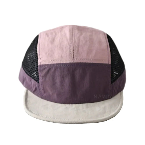 Breathable 5-Panels Cap front view