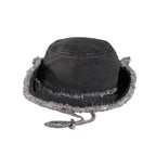 Dayton Tassle Brim Denim Bucket Hat