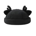 Deer Horns Cotton Docker Cap