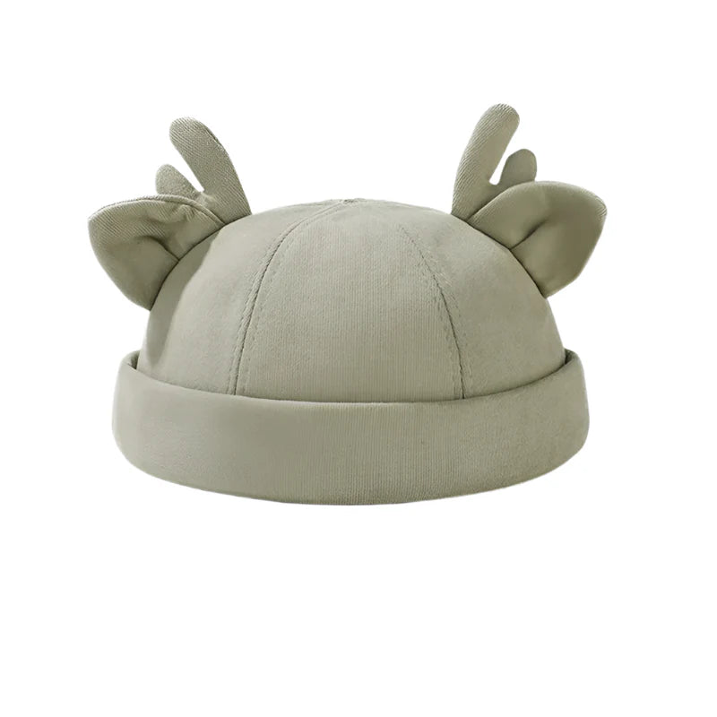 Deer Horns Cotton Docker Cap