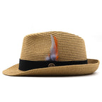 Delmare Feather Trilby Hat