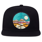 Desert Black Snapback Cap