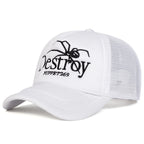 Destroy Spider Puppet 269 Trucker Cap