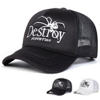Destroy Spider Puppet 269 Trucker Cap