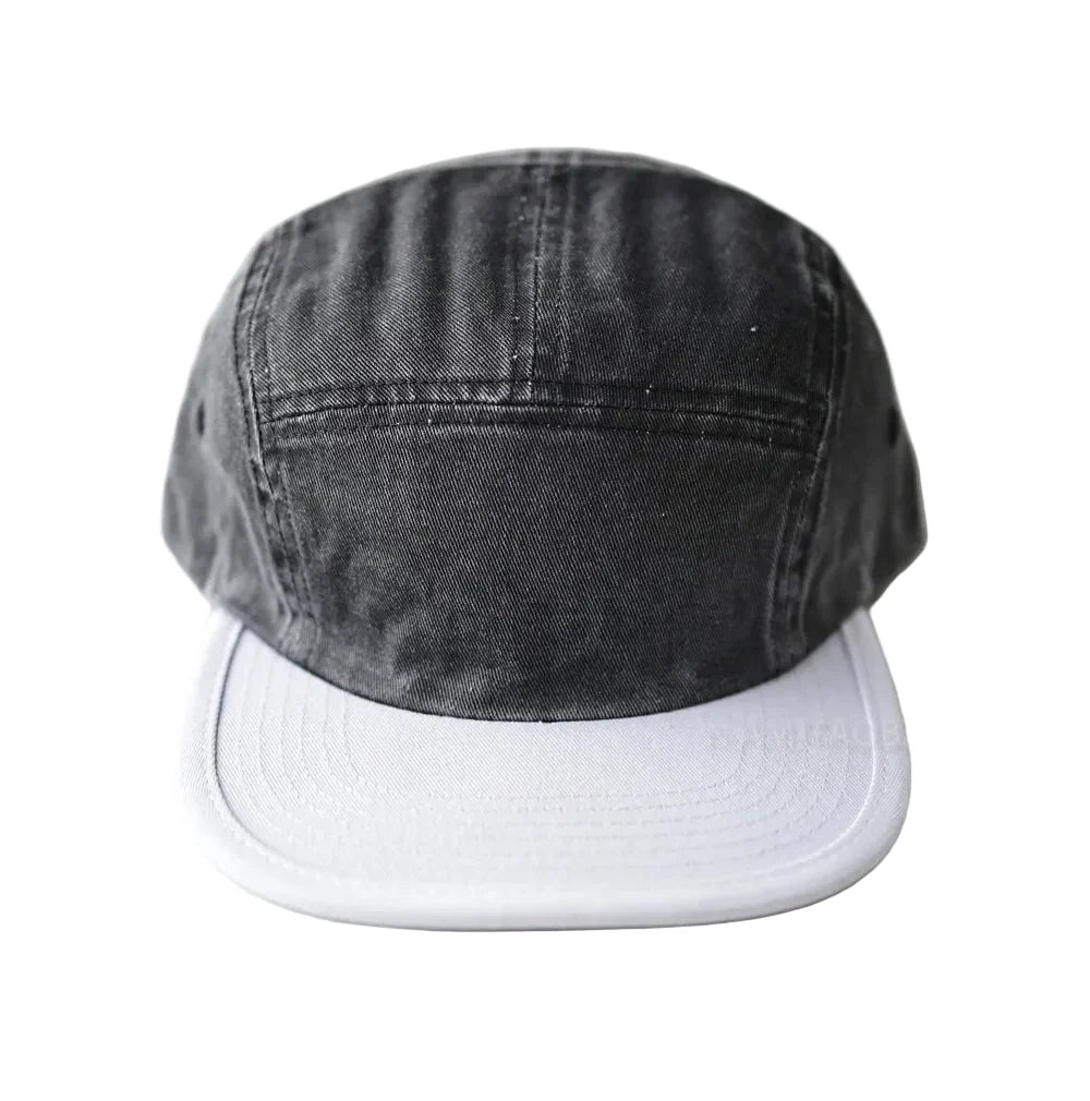 Detroit Washed Cotton 5-Panels Cap