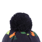 Dinosaurs Kids Winter Earflaps Pom Pom Beanie