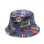 Dinosaurs World Bucket Hat