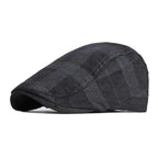 Donegal Corduroy Plaid Flat Cap