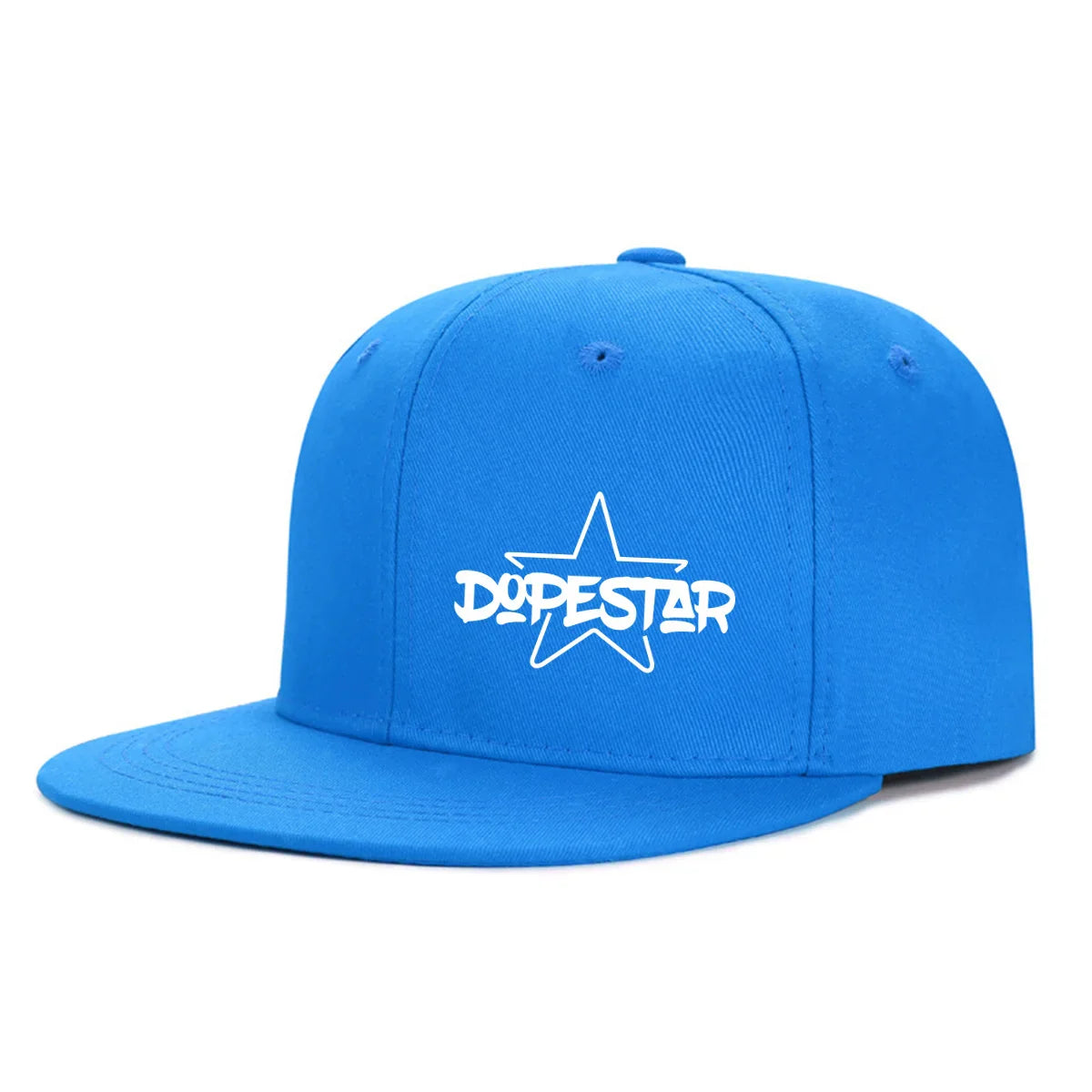 Dopestar Plain Cotton Snapback Cap