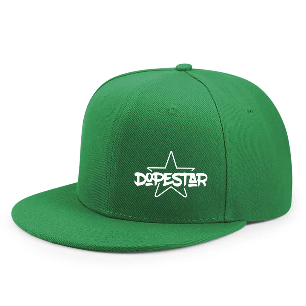 Dopestar Plain Cotton Snapback Cap