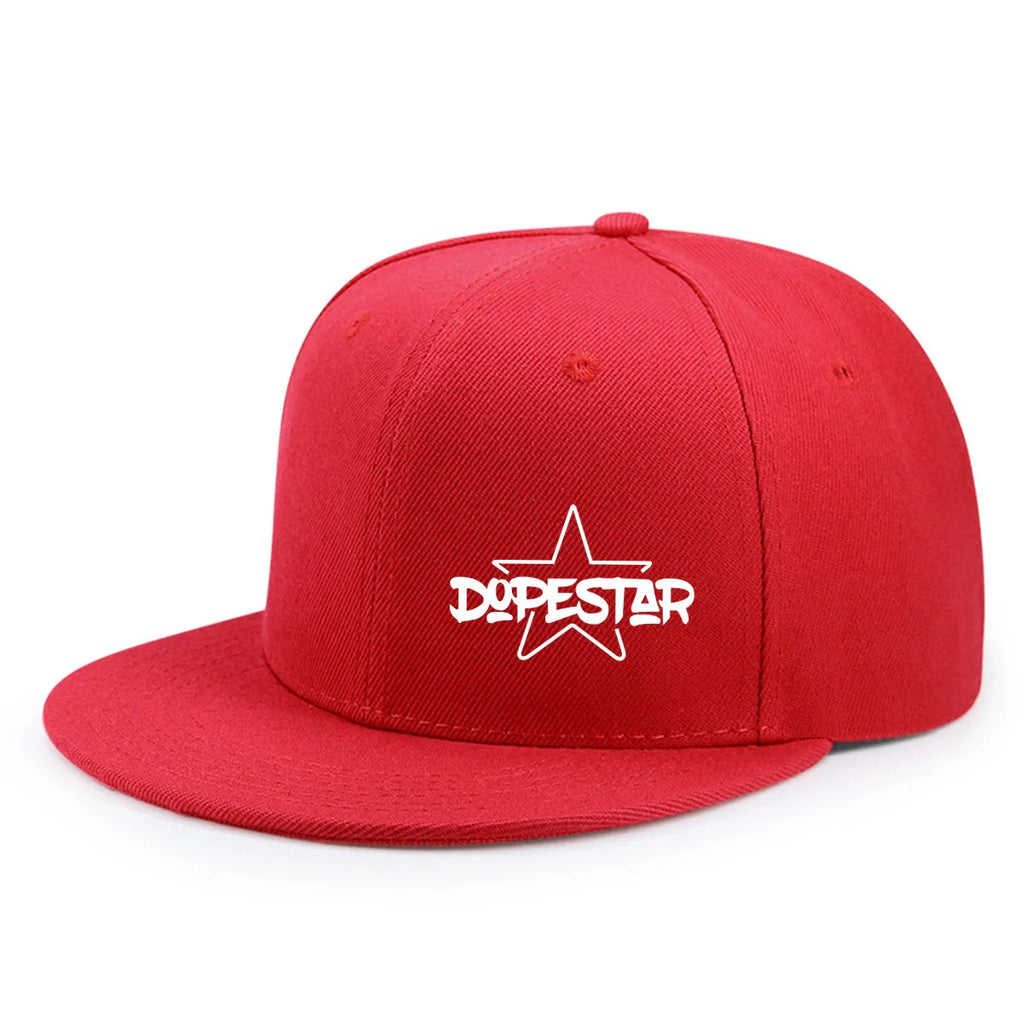 Dopestar Plain Cotton Snapback Cap