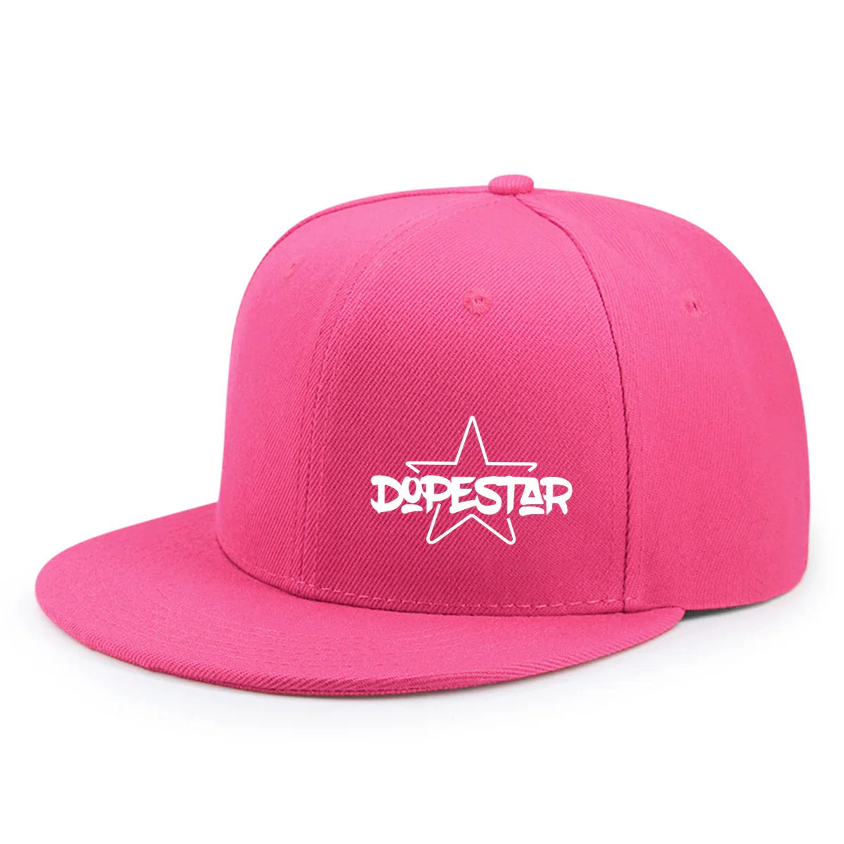 Dopestar Plain Cotton Snapback Cap