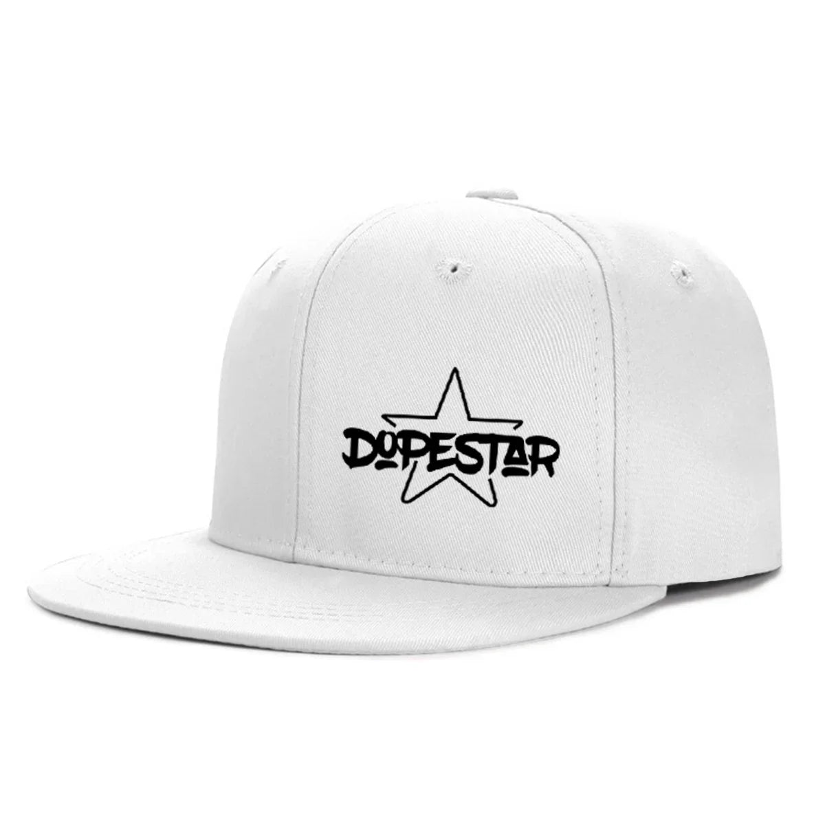 Dopestar Plain Cotton Snapback Cap
