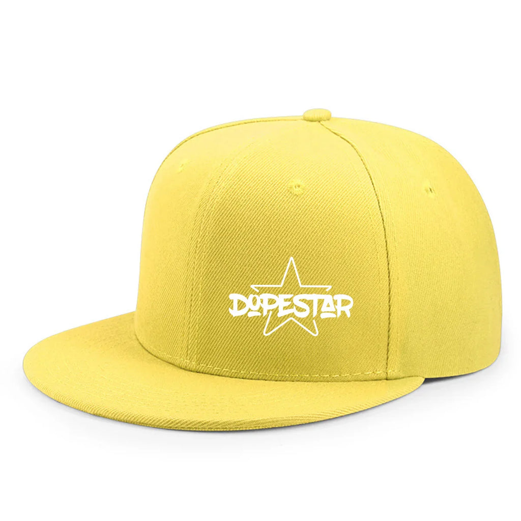 Dopestar Plain Cotton Snapback Cap