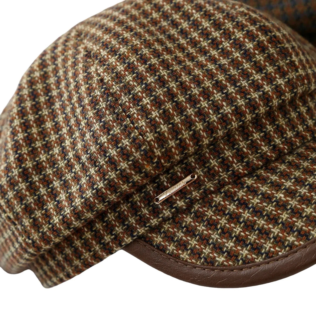 Dortmund Women Vintage Cotton Newsboy Cap