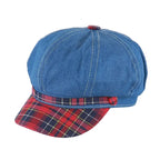 Douglas Retro Tartan Newsboy Cap