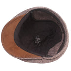 Dover Herringbone Earflaps Newsboy Cap