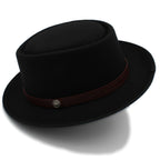 Doyle Plain Wool Porkpie Hat