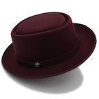 Doyle Plain Wool Porkpie Hat