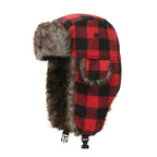 Drammen Winter Plaid Trapper Bomber Hat
