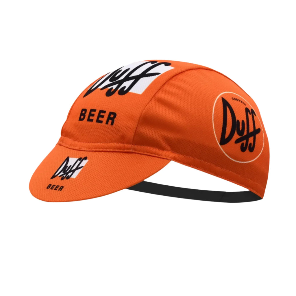 Duff Beer Orange Cycling Cap